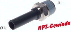 H300.1007 connecteur enfichable NPT 1/4 Pic1