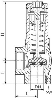 H303.5421 clapet de décharge G 1/2, Pic2