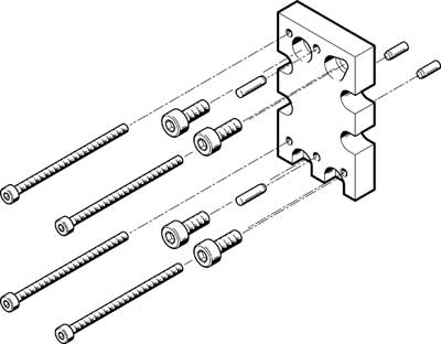 F537168 HAPG-74 kit d'adaptation Pic1