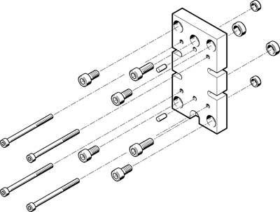 F537172 HAPG-77 kit d'adaptation Pic1