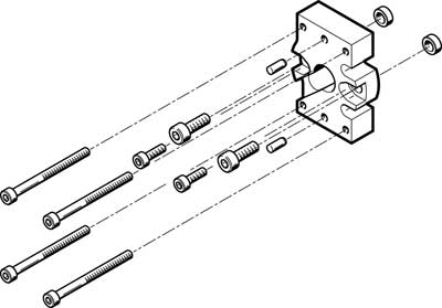 F537177 HAPG-SD2-24 kit d'adaptation Pic1