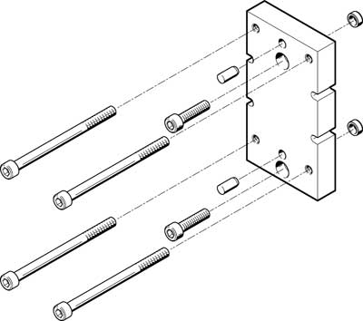 F537182 HAPG-84 kit d'adaptation Pic1