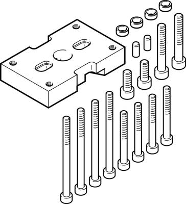 F537184 HAPG-SD2-26 kit d'adaptation Pic1