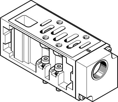 F555785 Vertikal-Versorgungsplatte Pic1