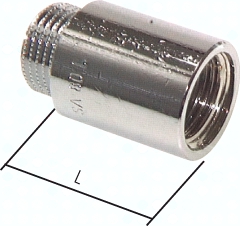 H300.9008 rallonge filetée G 3/4 -40 mm, Pic1