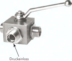 H302.3333 ES-Hochdruck-3-Wege Kugelhahn, Pic1