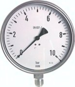 Chemie-Manometer senkrecht,