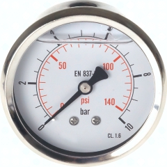 H303.1158 Glycerin-Manometer waagerecht Pic1