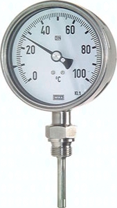 H303.3196 thermomètre bi-métal, vertical Pic1