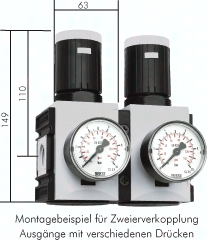 H302.7141 FUTURA Druckregler,G 1/2